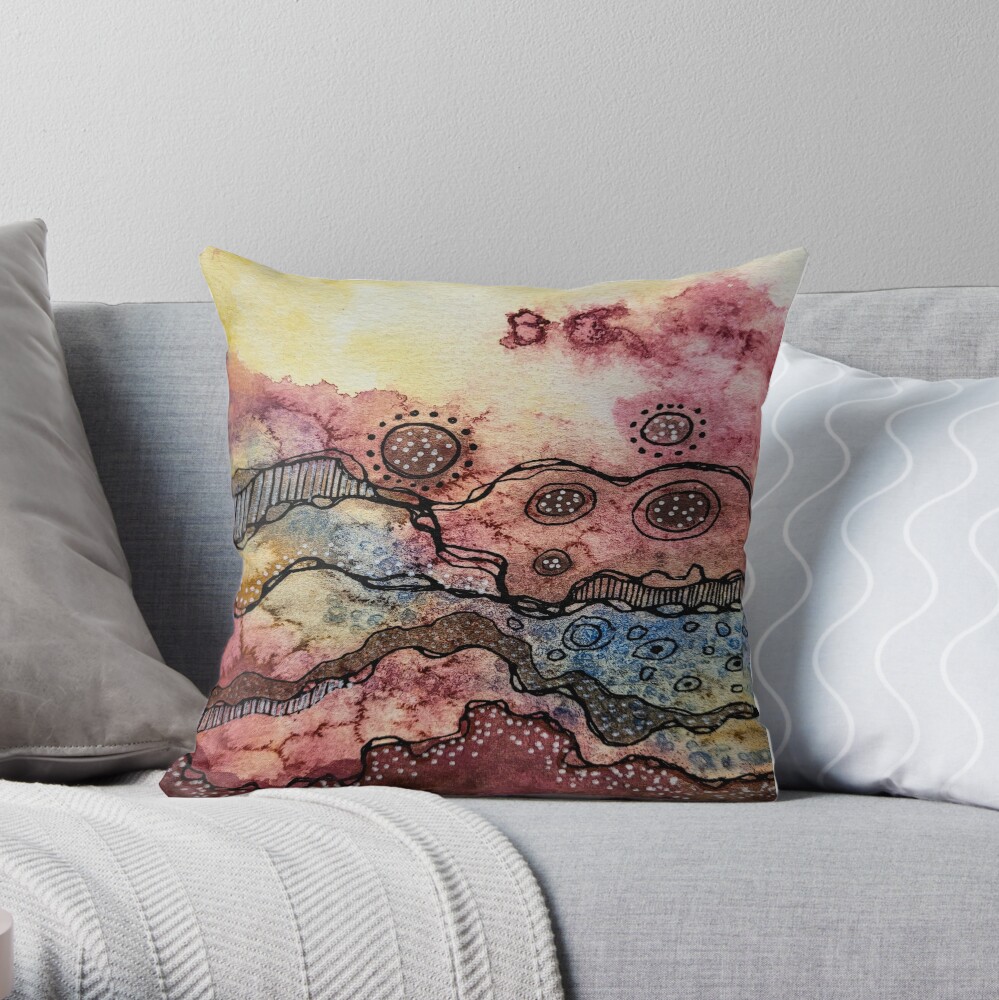 Item preview, Throw Pillow designed and sold by heartsake.