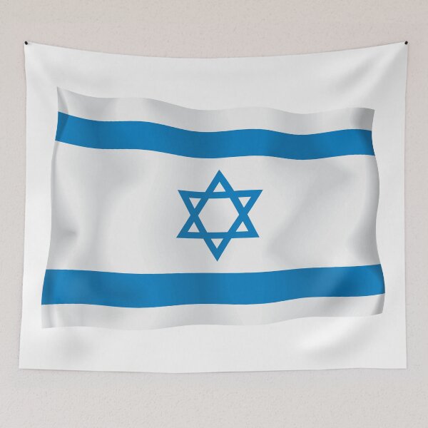 Item preview, 3D Animated Waving Flag of Israel designed and sold by drsaver.