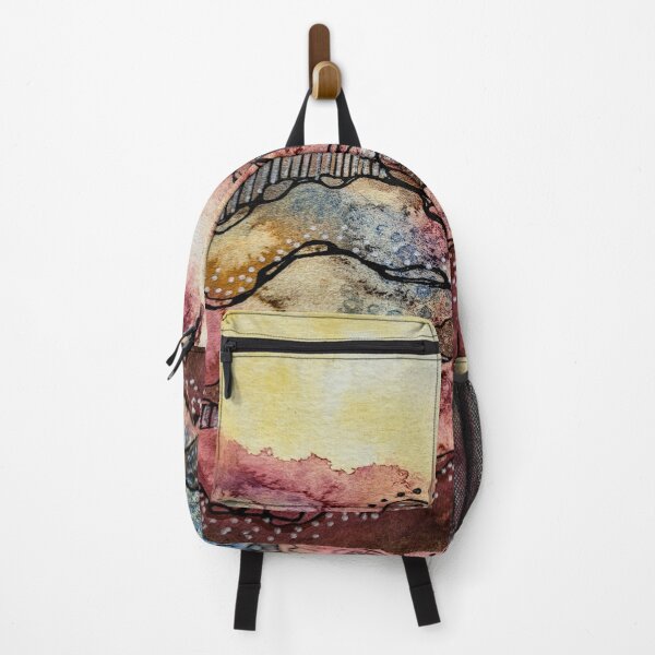 Item preview, Abstract Watercolor Earth Tones Landscape designed and sold by heartsake.