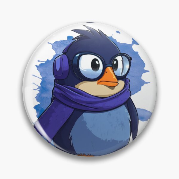 Item preview, Socially Awkward But Pretty Cool Penguin designed and sold by Shaani.