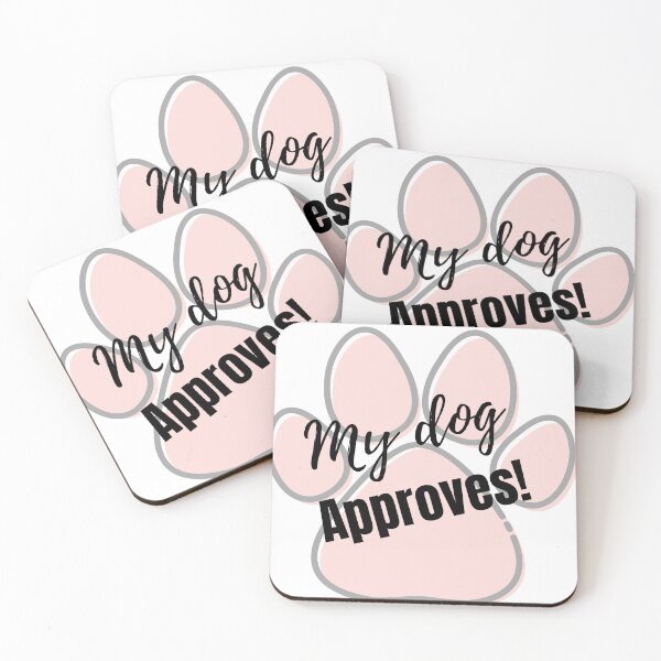 Item preview, My Dog Approves Pawprint design designed and sold by SCcreative14.