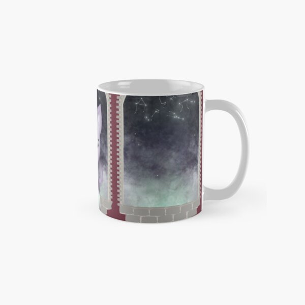 Mystic Miku | Crystal Ball & Zodiac | Wine Red Classic Mug