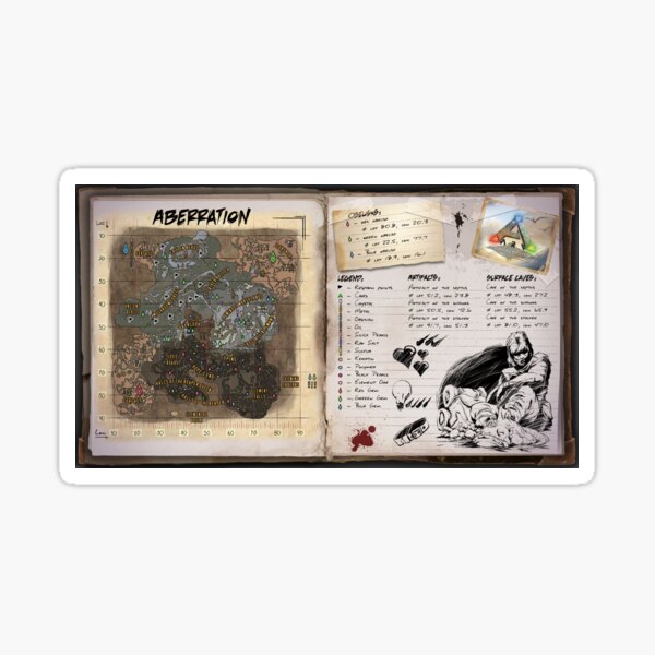 Ark surival evolved aberration Sticker