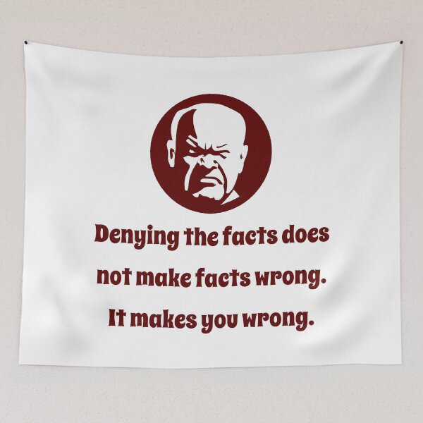 Item preview, Denying the Facts - Wisdom designed and sold by CrankyOldDude.