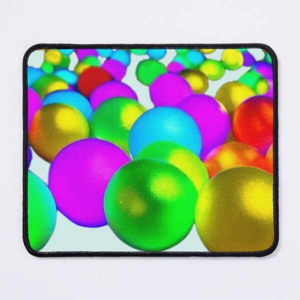 Item preview, abstraction-colored balls scattered on a colorless board  designed and sold by JaroDesign2023.