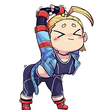 SF6 Cammy stretch Sticker for Sale by jpegarts