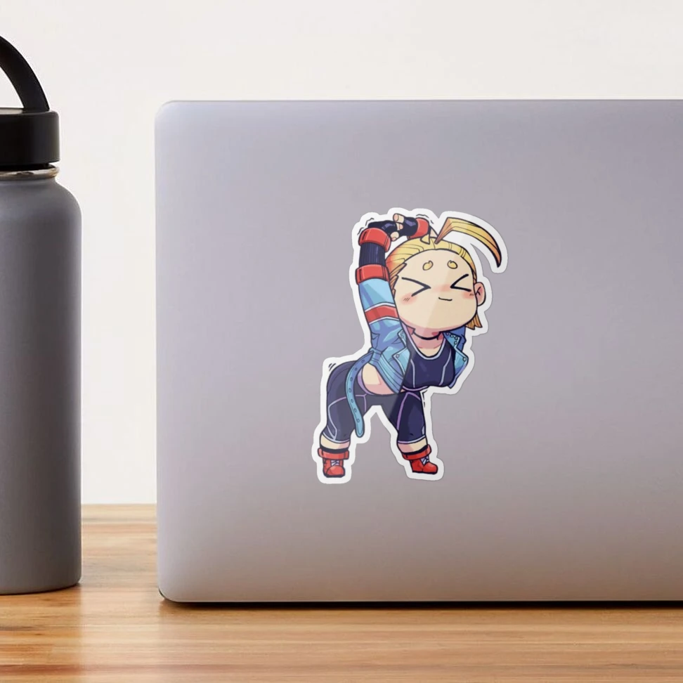 SF6 Cammy stretch Sticker for Sale by jpegarts