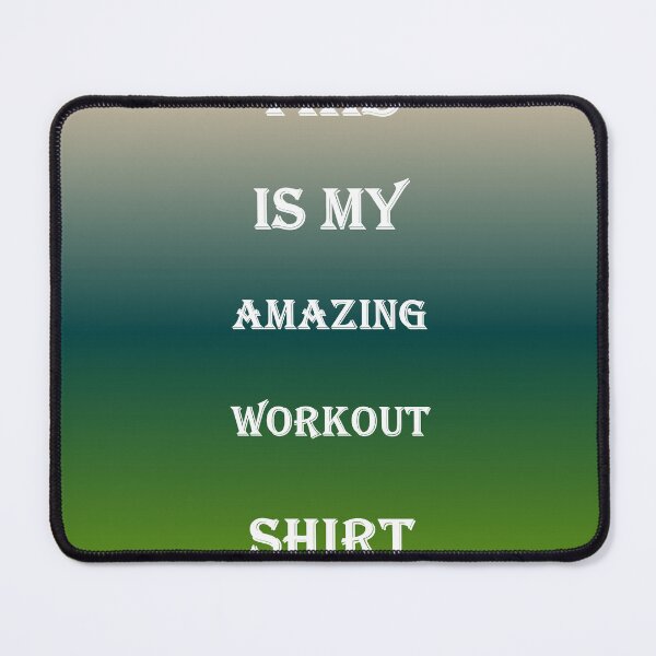 Item preview, No Excuses, Just Workout designed and sold by TechsQuickArt.