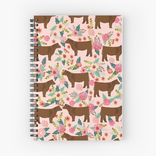 Item preview, Red Angus cattle breed floral farm homestead gifts cow pattern  designed and sold by PetFriendly.