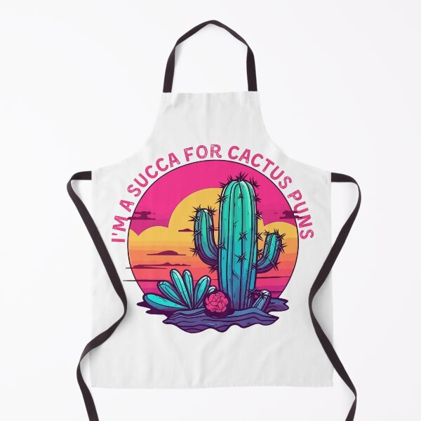 Item preview, I'm a Succa for Cactus Puns Funny Quote Cactus Retro Sunset designed and sold by ShopFanCreation.