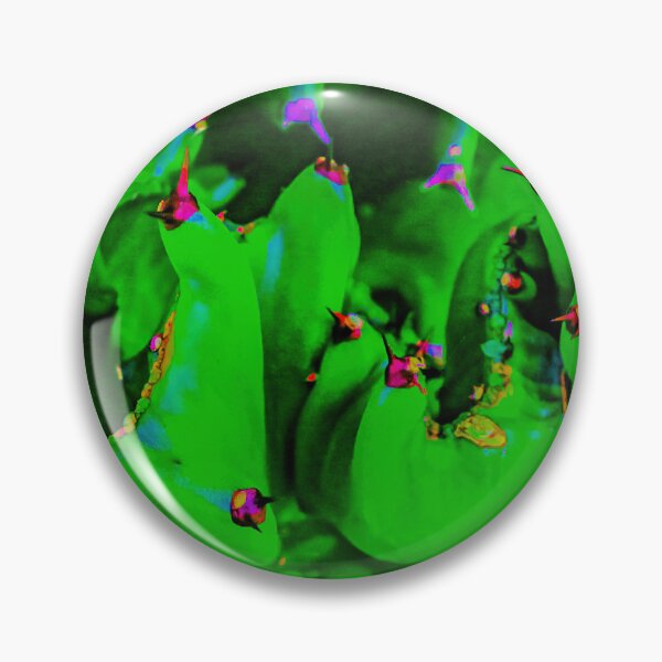 Item preview, Abstract shapes from a cactus in bright green designed and sold by kall3bu.