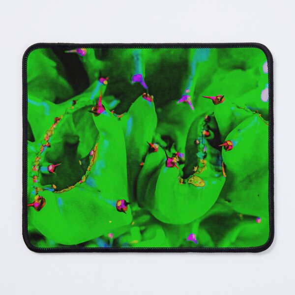Item preview, Abstract shapes from a cactus in bright green designed and sold by kall3bu.