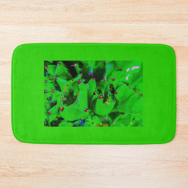 Item preview, Abstract shapes from a cactus in bright green designed and sold by kall3bu.