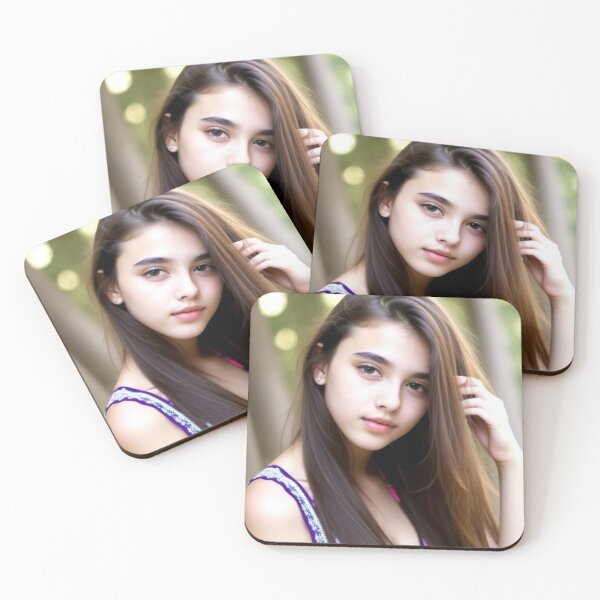 Item preview, Flawless Brunette Girl Brown-Eyed Beauty Model Fashion designed and sold by Michael Voyler.
