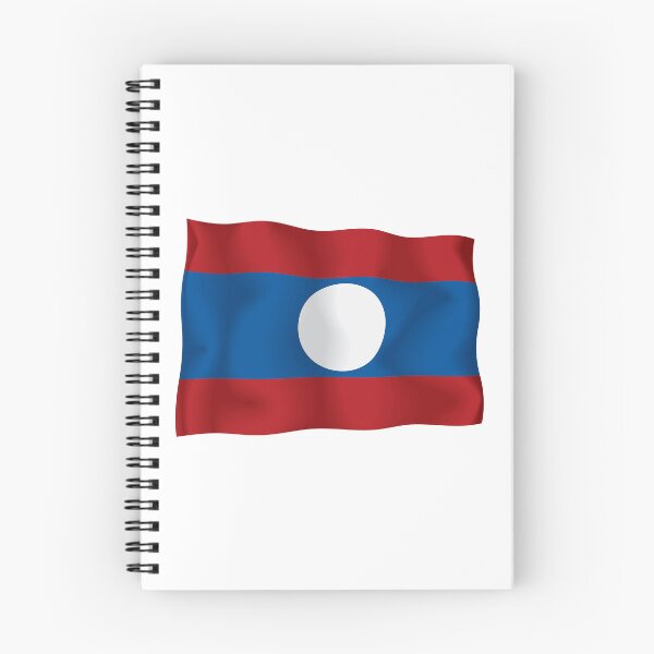 Item preview, 3D Animated Waving Flag of Laos designed and sold by drsaver.
