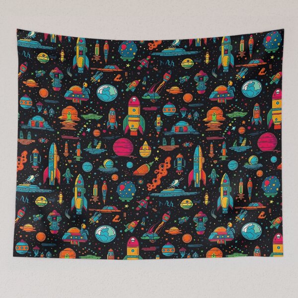 Item preview, Silly Space: Pixel-Art Galaxyscape designed and sold by AspectFoundry.