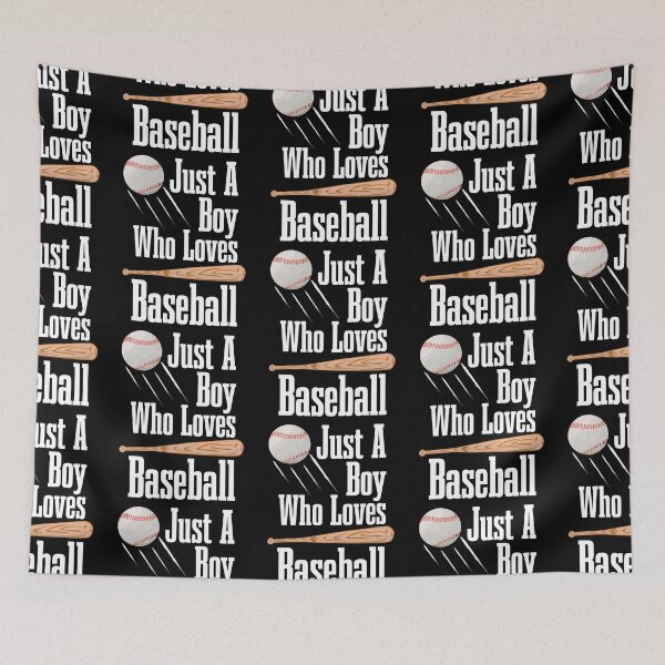 Item preview, Baseball Player Just A Boy Who Loves Baseball Youths Sport designed and sold by CharJens.