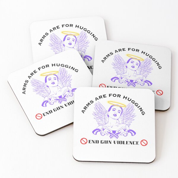 Item preview, arms are for hugging, end gun violence designed and sold by TThousand.