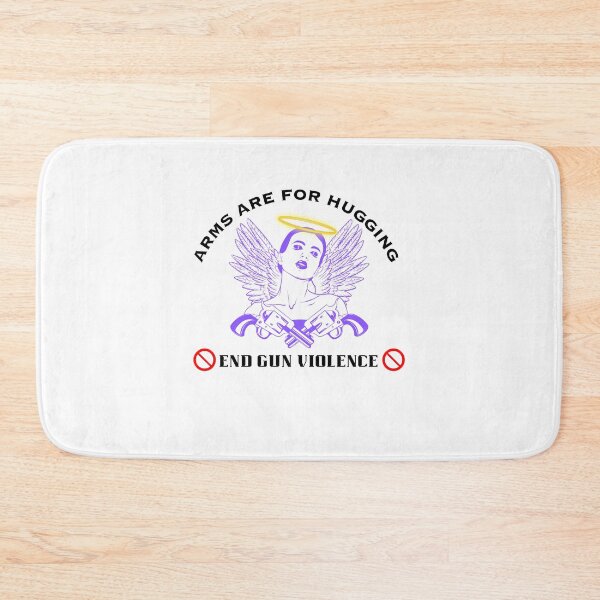 Item preview, arms are for hugging, end gun violence designed and sold by TThousand.