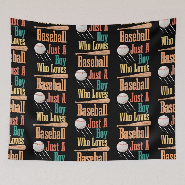 Item preview, Baseball Player Just A Boy Who Loves Baseball Youths Sport designed and sold by CharJens.