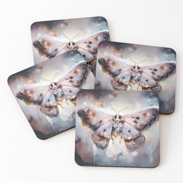 Item preview, Midnight Moth - Oil Painting Print designed and sold by Philippa Glen.