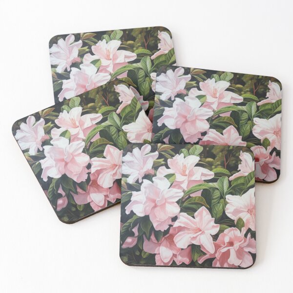 Item preview, Pink Gardenias  designed and sold by Vanover Designs.