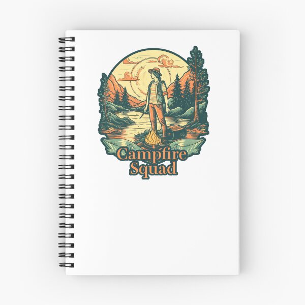 Item preview, Campfire Squad - Mountains, Camping, Wanderlust, Hiking, Backpacking, Outdoor Unisex, Apparel Gift designed and sold by Gorma Kuma.