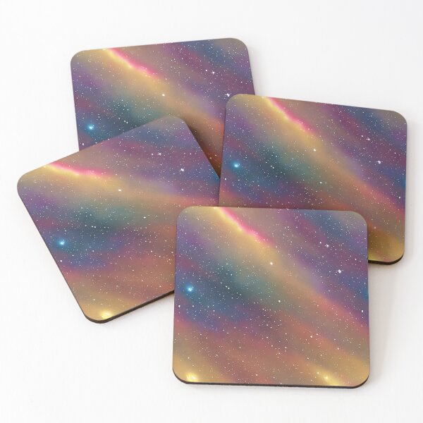 Item preview, Seamless Universe Pattern, Stars, Colorful Sky, Watercolor designed and sold by Girly-Universe.