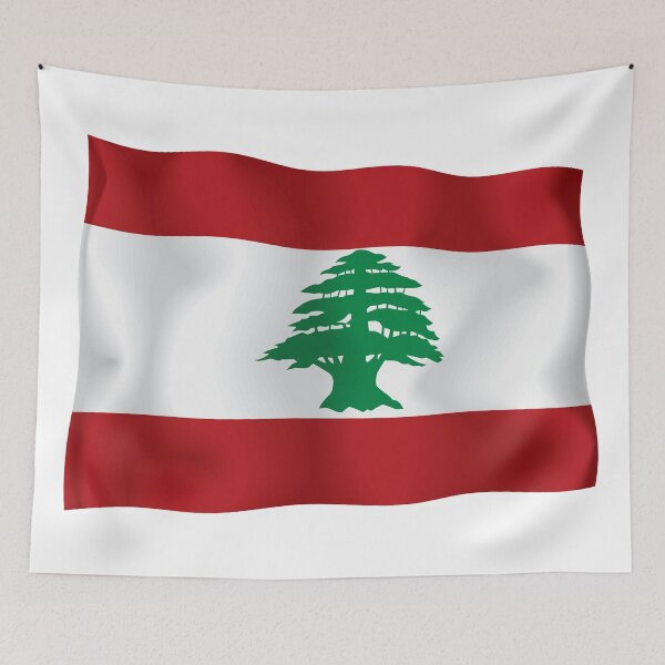 Item preview, 3D Animated Waving Flag of Lebanon designed and sold by drsaver.