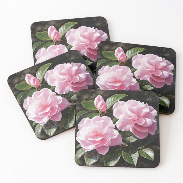 Item preview, Pink Gardenias  designed and sold by Vanover Designs.