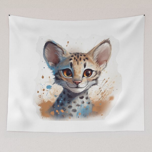Item preview, Pixie Savannah cat designed and sold by CreatikAi.