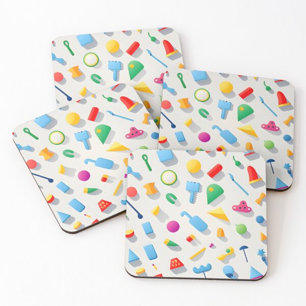 Item preview, Objects pattern - white background designed and sold by Cr-AI-tive.
