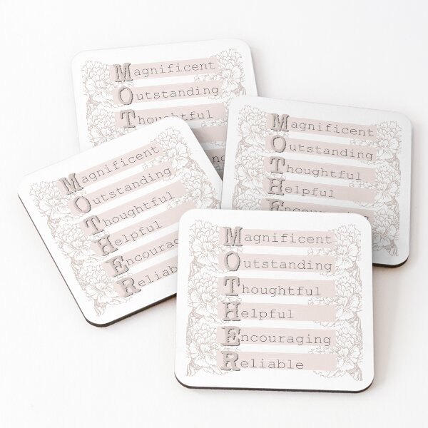 Item preview, MOTHER acrostic / acronym text designed and sold by pixelspantry.
