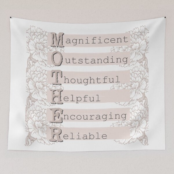 Item preview, MOTHER acrostic / acronym text designed and sold by pixelspantry.