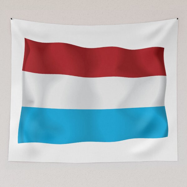 Item preview, 3D Animated Waving Flag of Luxembourg designed and sold by drsaver.