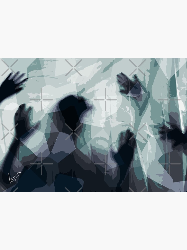 Thumbnail 3 of 3, Canvas Print, Ghost Shadow designed and sold by LiscaGraphicArt.
