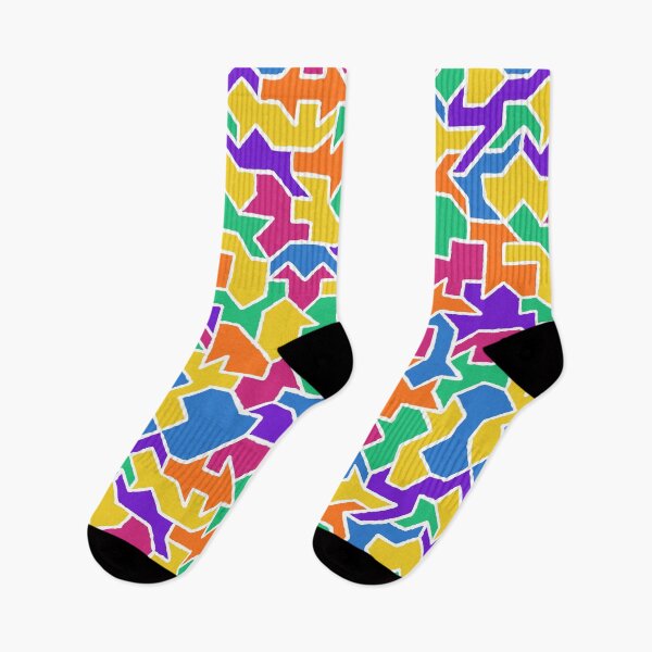 Artikelvorschau, Bunte Bausteine kontrastieren Neon entworfen und verkauft von Ili Dobi.