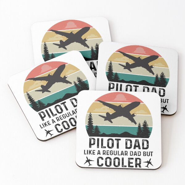 Item preview, Pilot Dad Like a Regular Dad But Cooler designed and sold by RepublicOfFire.