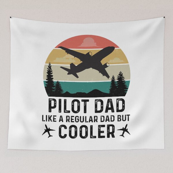 Item preview, Pilot Dad Like a Regular Dad But Cooler designed and sold by RepublicOfFire.