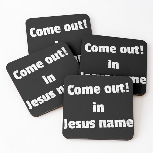 Item preview, Come out in Jesus name White V3 designed and sold by Family Journey with God.