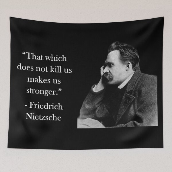 Item preview, Friedrich Nietzsche Quote - That Which Does Not Kill Us designed and sold by Reed-Inc.