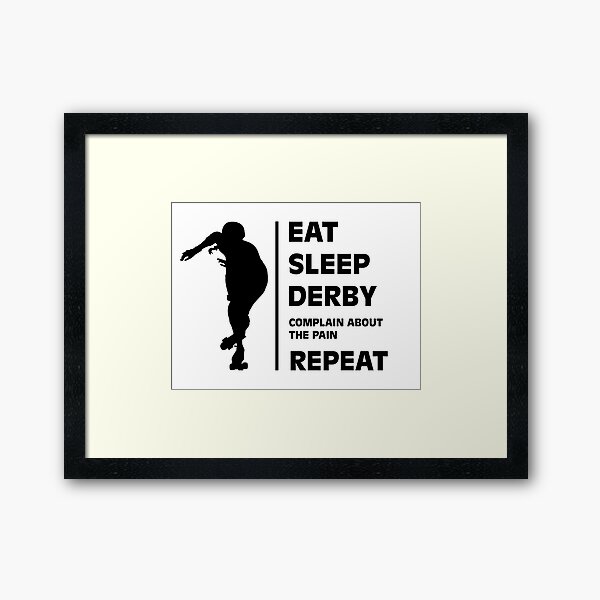 Item preview, Eat Sleep Derby designed and sold by nstoecklein.
