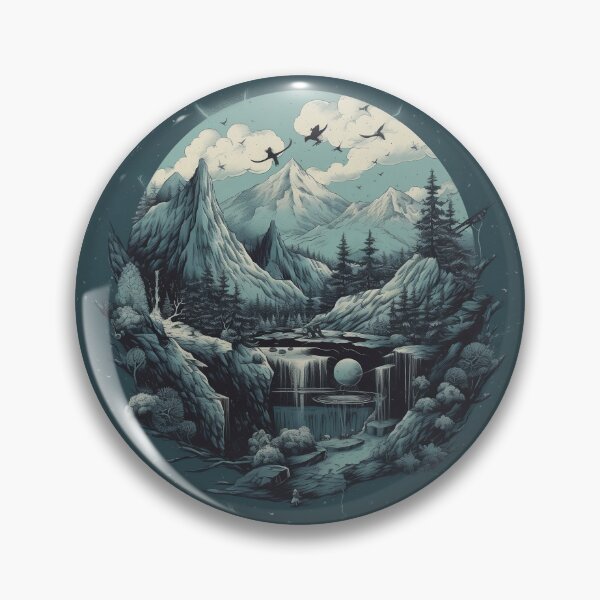 Artikelvorschau, Mountain Landscape entworfen und verkauft von Hikiversity.