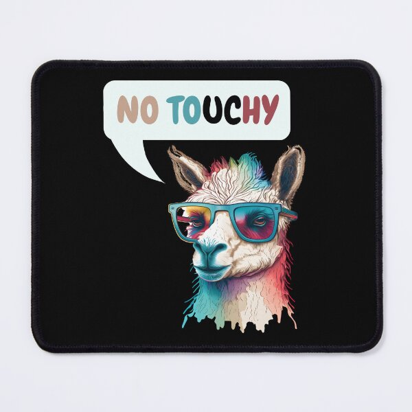 Item preview, No Touchy Llama designed and sold by LlamaLoversShop.