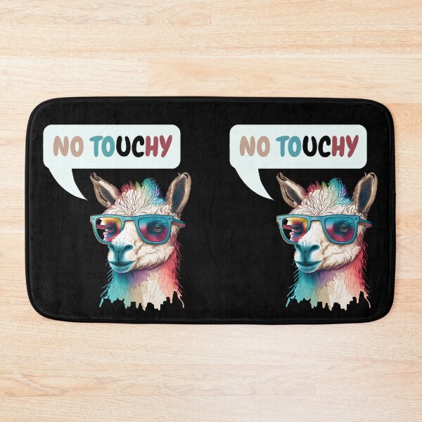 Item preview, No Touchy Llama designed and sold by LlamaLoversShop.