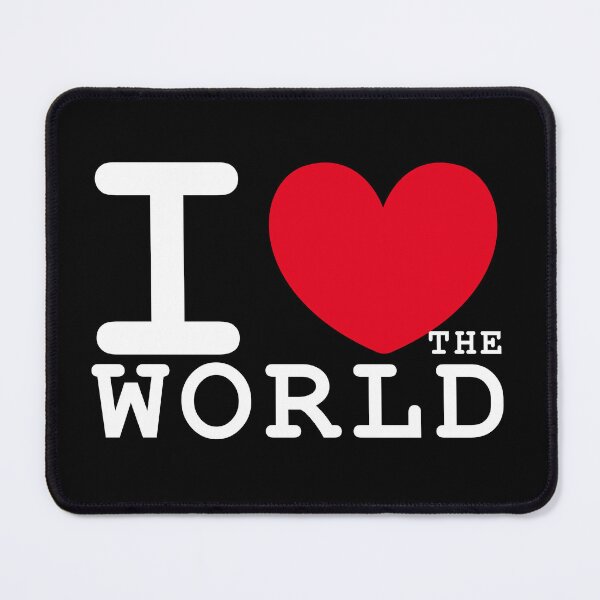 Item preview, I love the world for those who love the earth and the environment designed and sold by Billion-design.