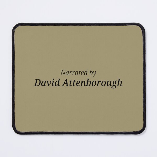 Item preview, Narrated by David Attenborough  designed and sold by Xoquito.