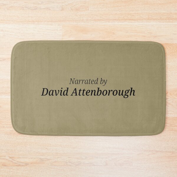 Item preview, Narrated by David Attenborough  designed and sold by Xoquito.