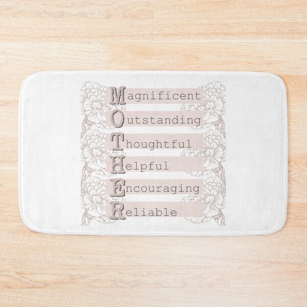 Item preview, MOTHER acrostic / acronym text designed and sold by pixelspantry.