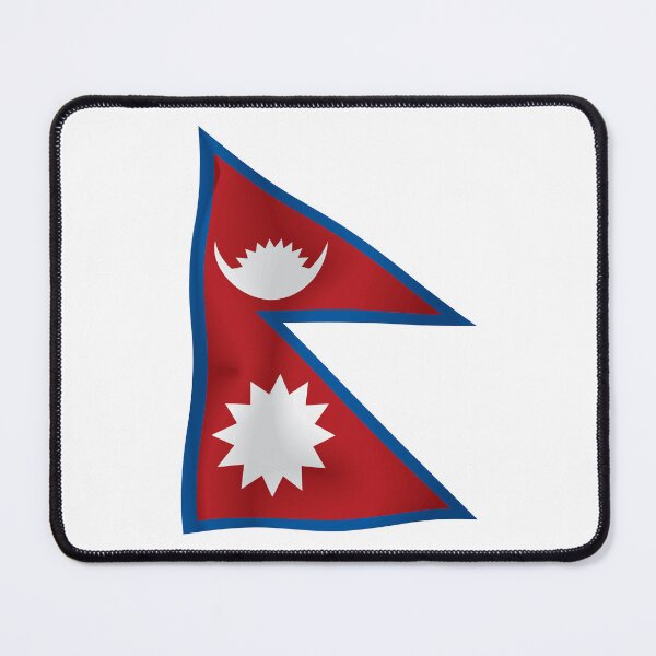 Item preview, 3D Animated Waving Flag of Nepal designed and sold by drsaver.